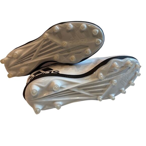 Adidas Nasty Fly 2.0 Football Cleats White Black GV8306 Men Size 12 main image 4